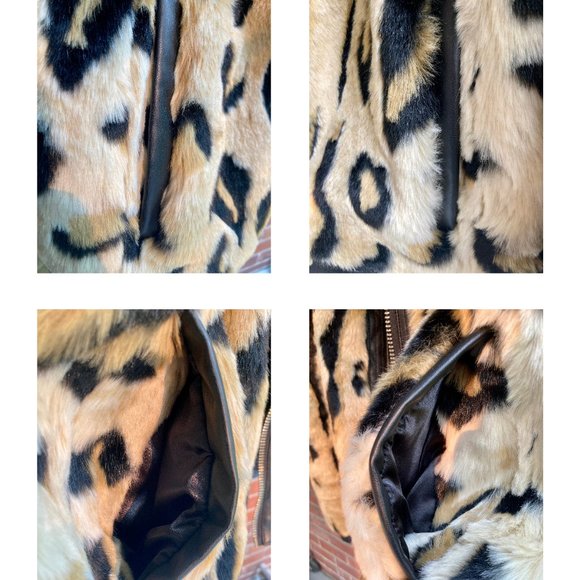 KARL LAGERFELD PARIS Leopard Bomber Jacket | Perfect fall jacket - Picture 6 of 12